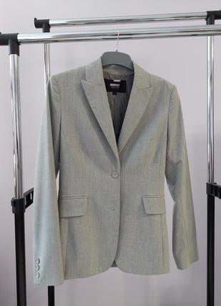 Базовий піджак ідеального сірого кольору від модел'єра peter morrissey1 фото