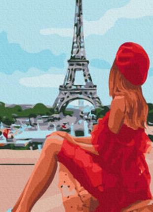 Картина за номерами "красуня в парижі '