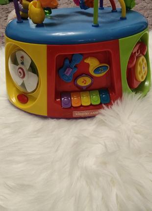 Музичні розвиваючі іграшки для малюків kiddieland fisher price4 фото