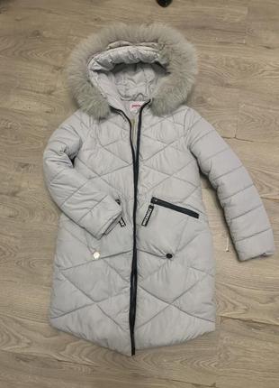 Зимова куртка пальто 146