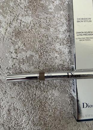 Ультратонкий карандаш для бровей diorshow brow styler 0013 фото