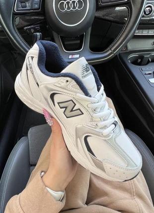 Термо  кросівки new balance 530 fleece thermo white  blue  кроссовки термо нью беланс 530 белые с синим7 фото