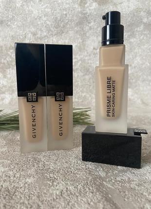 Givenchy prisme libre skin-caring matte тональная основа1 фото