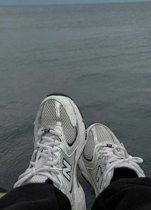 Кроссовки new balance 530 silver