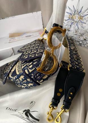 Dior saddle blue/beige2 фото