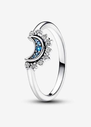 Серебряная кольца pandora «месяц»1 фото