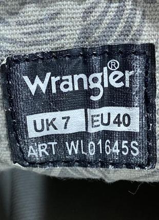 Кроссовки wrangler7 фото