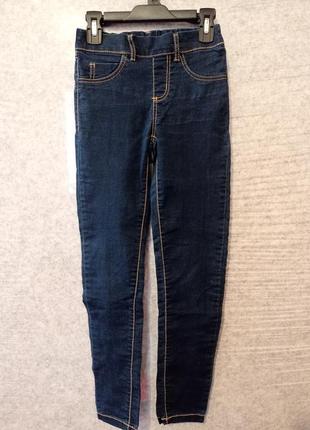 Лосины джинсовые 9-10 лет