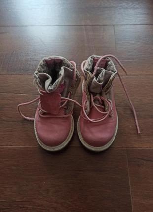 Детские ботинки timeberland, для девочки, используемые