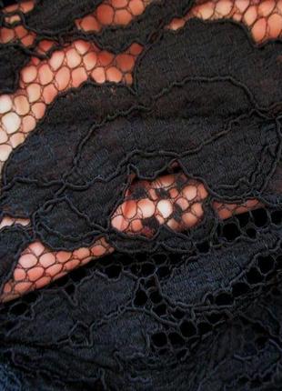 Кружевной джемпер кофта h&m 7