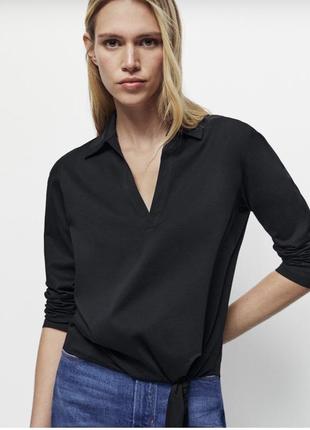 Трикотажний топ massimo dutti , xs-s