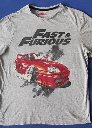 Футболка фильм форсаж fast & furious