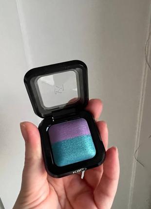 Запеченные двойные тени kiko milano new bright duo eyeshadow 1,8 gr