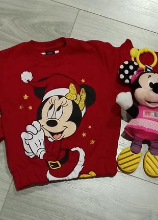 Кофта свитшот disney minnie