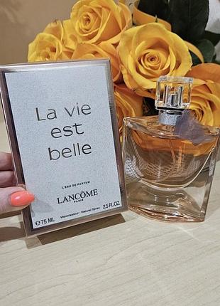 Lancome la vie est belle парфюмированная вода женская 75 ml