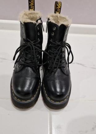Dr. martens оригинал! ботинки кожаные jadon fl