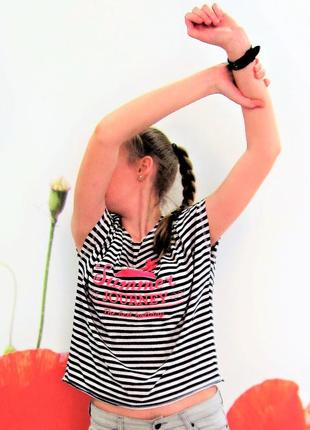 Футболка майка полосатая house, р. хs-s