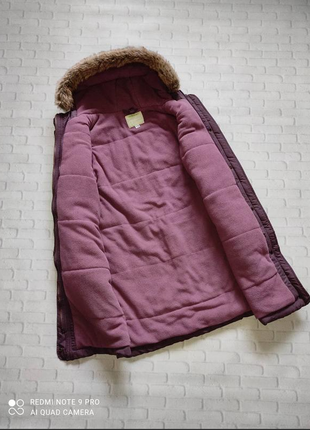 Куртка зимняя детская фиолетовая3 фото