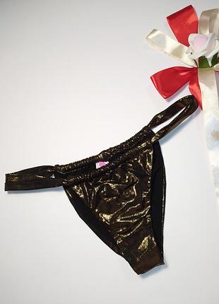 Залозистий переривчастий безшовний низ купальника sun sisters, розмір l