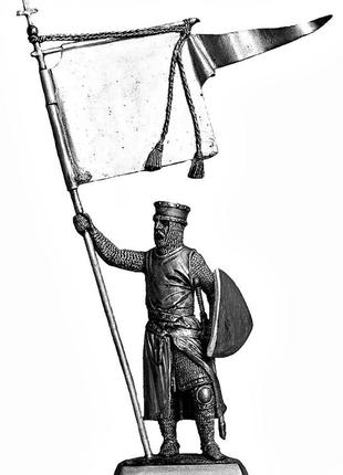 Іграшкові солдатики лицар тевтонського ордену 54 мм олов'яні солдатики мініатюри статуетки