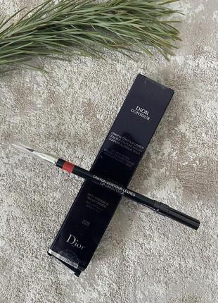 Dior crayon contour levres карандаш для губ #028