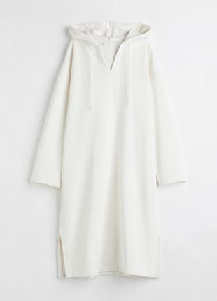 Платье-толстовка с капюшоном h&amp;m. новое.