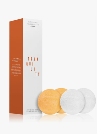Шипляча бомбочка для ванни  souletto tranquility bath bombs