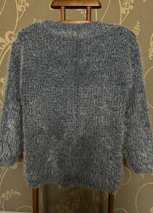 Очень красивый и стильный вязаный свитер 22.2 фото