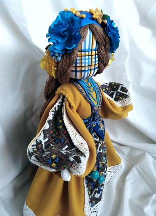 Кукла мотанка оберег подарок ручная работа handmade doll3 фото