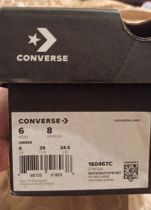 Кеди конверс  converse (оригінал)3 фото