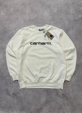 Свитшот carhartt черный белый