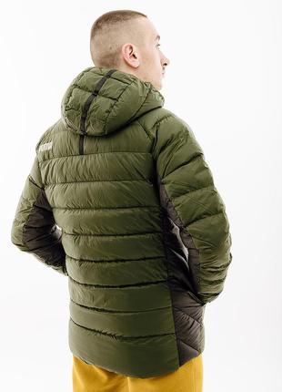 Мужской куртка пуховик puma packlite down jacket хаки l (7d84935531 l)