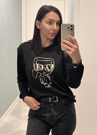 Женский свитшот karl lagerfeld