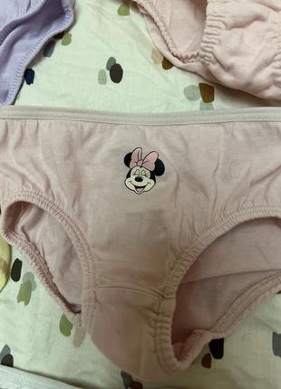 Детские трусы для девочки h&amp;m disney 1/2-2 года8 фото