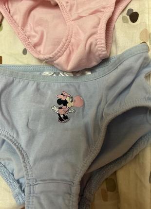 Детские трусы для девочки h&amp;m disney 1/2-2 года6 фото