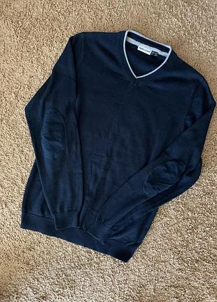 Джемпер светр темно синій nobel league m