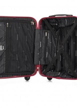 Чемодан wittchen ручная кладь 56-3a-311-31 витчен 34л чемоданы виттчен чемодан на колесах6 фото
