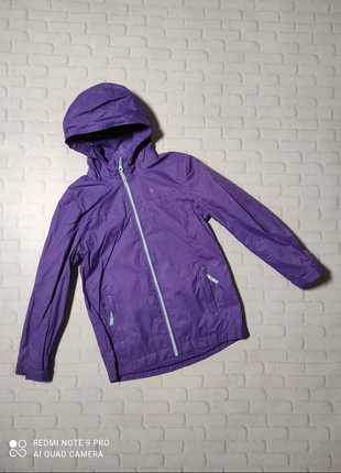Куртка для девочки фиолетовая весна осень