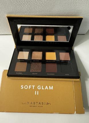 Палетка теней Anastasia beverly hills amrezy палетки soft glam 2 mini eyeshadow palette