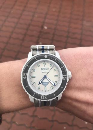 Годинник blancpain x swatch antarctic ocean