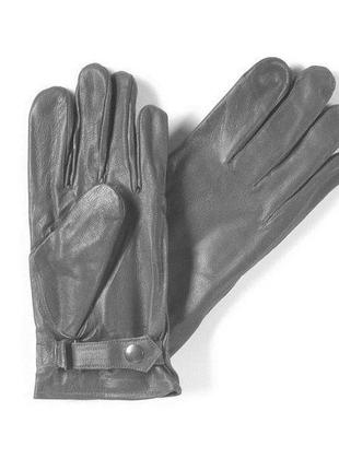 Німеччина. шкіряні добротні теплі рукавички german army style lined leather gloves