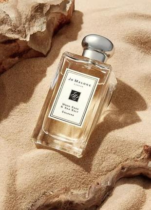 Jo malone wood sage and sea salt 100 ml унісекс духи джо мелоун малоун вуд сейдж енд сі сіа салт парфум 100 мл4 фото