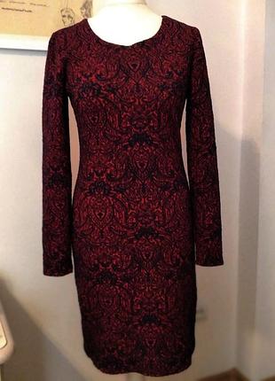 Платье трикотажное платье