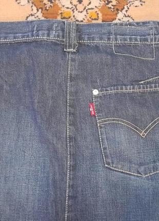 Джинсовая юбка levi’s9 фото