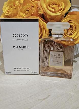 Chanel coco mademoiselle 100ml парфумована вода коко шанель мадмуазель жіночі парфуми парфум аромат1 фото