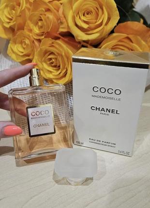 Chanel coco mademoiselle 100ml парфумована вода коко шанель мадмуазель жіночі парфуми парфум аромат6 фото