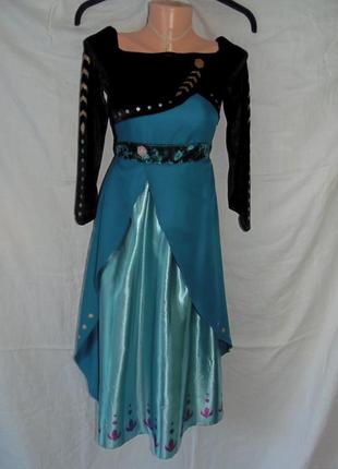 Карнавальное платье анны,холодное сердце на 9-10 лет2 фото