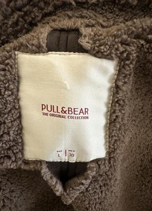 Дублянка пальто зима pull&amp;bear6 фото