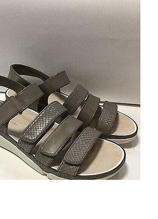 Р.37  clarks жіночі шкіряні сандалії оригінал
