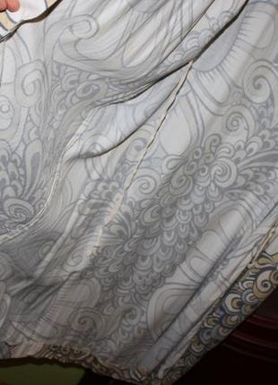 Эффектный вискозный женский халат, аверсайз8 фото
